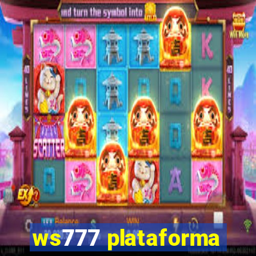 ws777 plataforma